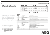 AEG IAE64411FB Quick start guide