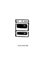 Electrolux EOD985W User manual