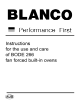 BLANCO BODE266W User manual