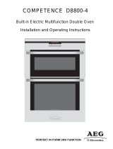 AEG COMPETENCE D8800-4 User manual
