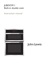 John Lewis JLBIDO911 User manual