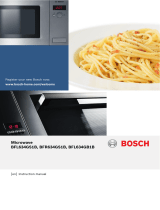 Bosch BFR634GS1B User manual