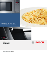 Bosch CFA634GS1/02 User manual