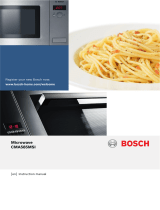 Bosch CMA585MSI User manual