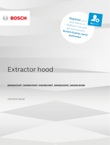 Bosch Chimney Hood User manual