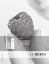 Bosch GSP36F31CH/01 Owner's manual