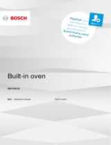Bosch HBF010BR0S/01 User manual