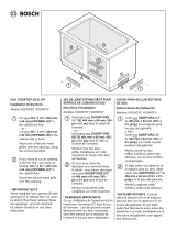 Bosch HDD0RSP(00) Installation guide
