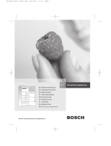 Bosch KDV70E00 Owner's manual