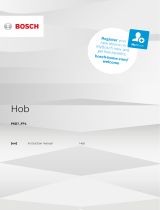 Bosch ELECTRIC COOKTOP User manual