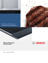 Bosch Deep Fryer User manual