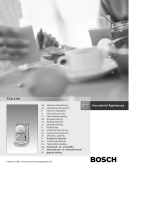 Bosch TCA4101/01 Owner's manual