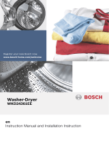 Bosch WKD24361EE Operating instructions