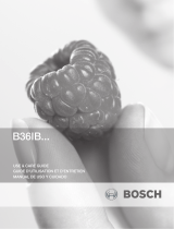 Bosch B36IT70NNP/05 User manual