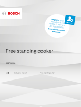 Bosch Electric free-standing cooker User manual