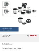 Bosch MUMVH48BCN/05 User manual