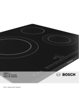 Bosch ELECTRIC COOKTOP Owner's manual