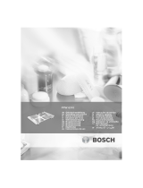 Bosch PPW6310 Owner's manual