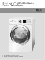 Bosch WTVC3300CN Operating instructions