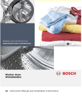 Bosch WVH30542EU/02 Operating instructions