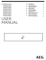 AEG KDE911422B User manual