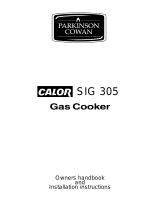 Parkinson Cowan CAL305GRL User manual