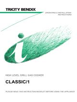 Tricity Bendix CLASS/1GRN User manual