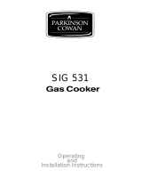 Parkinson Cowan SIG531BUN User manual