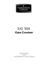 Parkinson Cowan SIG 504 User manual