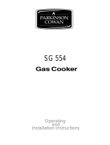 Parkinson Cowan SG554WN User manual