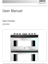 Zanussi-Electrolux ZCG7691XL User manual