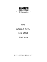 Zanussi-Electrolux ZCG7610W User manual