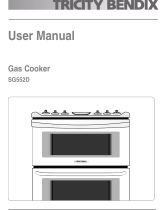 Tricity Bendix SG552DWN User manual