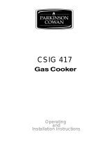 Electrolux CSIG417GRN User manual