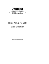 Zanussi-Electrolux ZCG7550BKN User manual