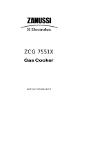 Zanussi - Electrolux ZCG7551XN User manual