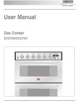 Zanussi-Electrolux ZCG7550BKN User manual