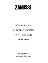 Zanussi ZCM1000X User manual