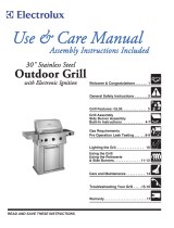 Electrolux EGL3000X User manual