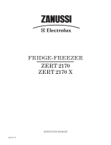 Zanussi-Electrolux ZERT2170X User manual