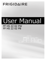 Frigidaire FFHS2202PB User manual