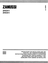 Zanussi ZHC611W User manual