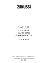 Zanussi ZGLR646M User manual