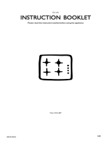 Electrolux EGG689B User manual