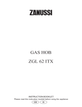 Zanussi ZGL62ITX User manual