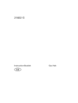 Aeg-Electrolux 21602G-W User manual