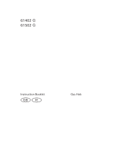 Aeg-Electrolux 61402G-W User manual