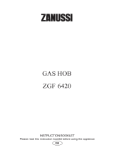 Zanussi ZGF6420X User manual