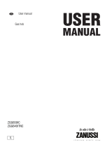 Zanussi ZGG640ITNC User manual