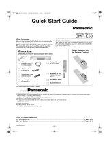 Panasonic DMRE50 Operating instructions